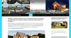 Desktop Screenshot of gite-spa-jacuzzi-bretagne.com